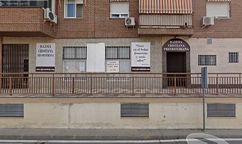 Fachada de la Iglesia Presbiteriana de Toledo